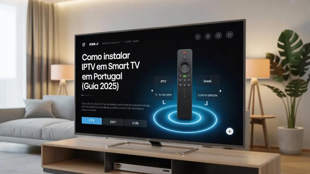 instalar IPTV em Smart Tv em Portugal