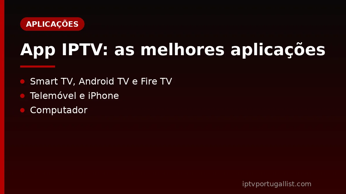 App IPTV: as melhores aplicações