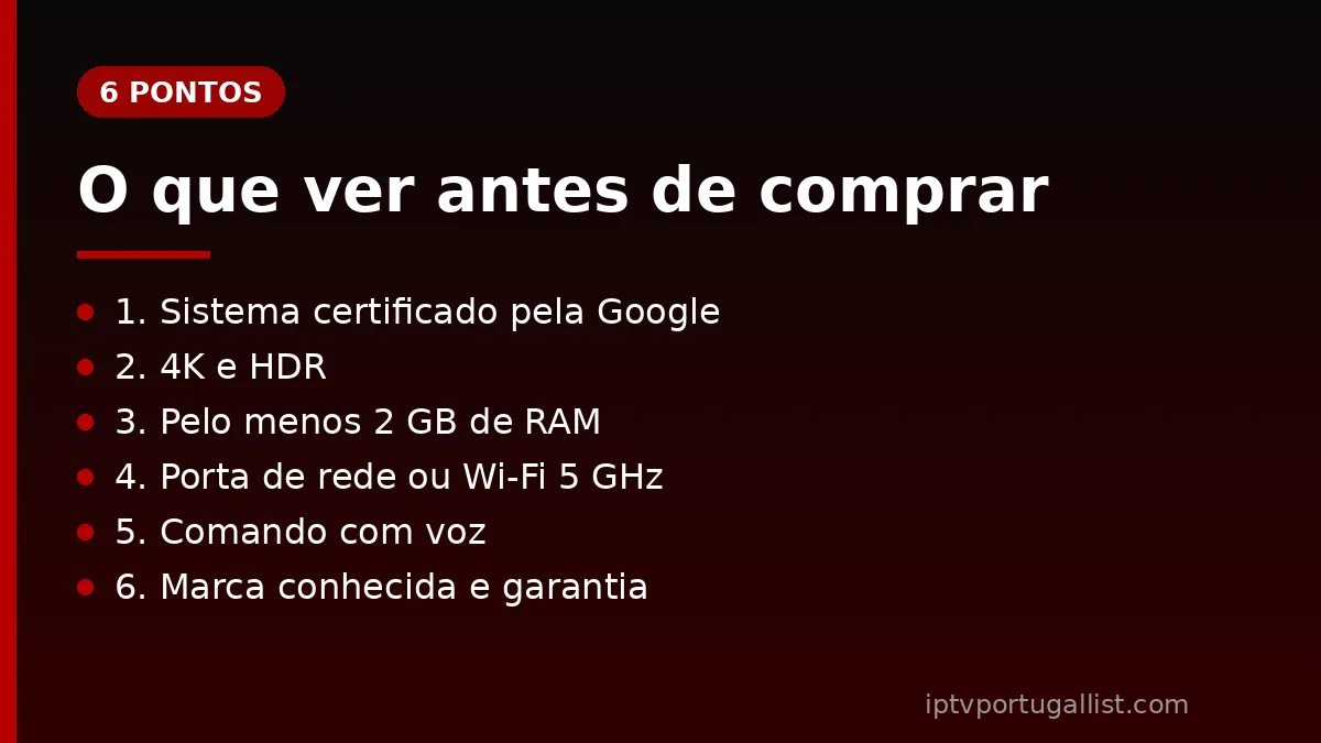 Como escolher uma box Android IPTV: 6 pontos