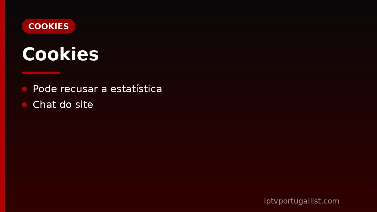 IPTV Portugal List: cookies