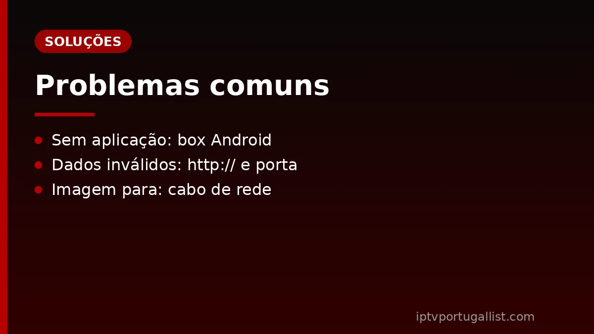 Problemas de IPTV na Smart TV e soluções
