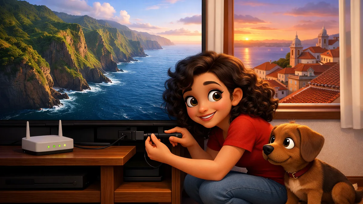 O que é Smart TV e o que a TV precisa: HDMI, energia e Wi-Fi